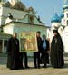 Икона святых Отцов седми Вселенских Соборов с российскими и зарубежными святителями